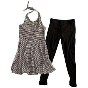Old Navy Girls Size L (10/12) Dress and Leggings Bundle